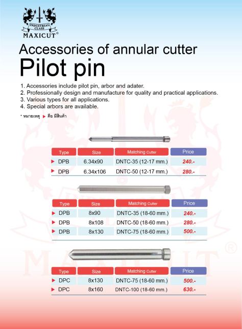 14-pilot pin